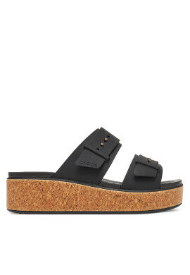 Crocs Чехли Brooklyn Cork Buckle 211252 Черен - Mera.bg