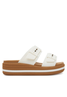 Crocs Чехли Brooklyn Woven Buckle 209978 Бял - Mera.bg