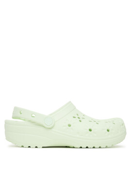 Crocs Чехли Classic Floral Cut-Out Clog 210927 Зелен - Mera.bg
