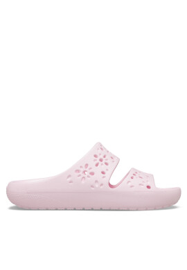 Crocs Чехли Classic Floral Cutout Sandal 210966 Розов - Mera.bg