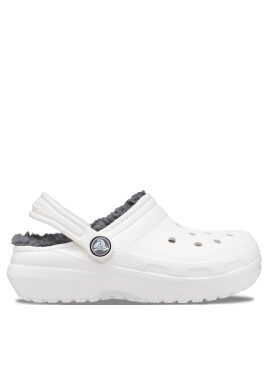 Crocs Чехли Classic Lined Clog Kids 207010 Бял - Mera.bg