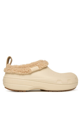 Crocs Чехли Classic Lined Shorty 211380 Екрю - Mera.bg