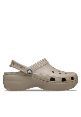 Crocs Чехли Classic Platform Clog 206750 Бежов - Mera.bg