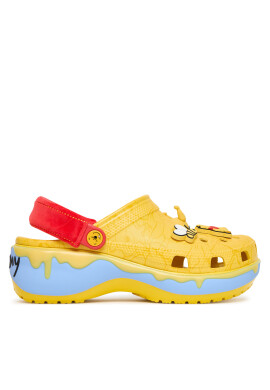 Crocs Чехли Disney Winnie The Pooh Classic Platform Clog 211092 Жълт - Mera.bg