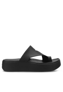 Crocs Джапанки Getaway Platform Toe Loop 210834 Черен - Mera.bg