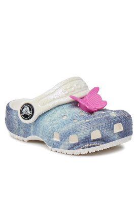 Crocs Чехли Classic Denim Clog T 208302 Бял - Mera.bg