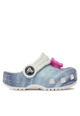 Crocs Чехли Classic Denim Clog T 208302 Бял - Mera.bg