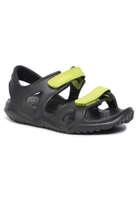 Crocs Сандали 204988-09W Black/Green - Mera.bg