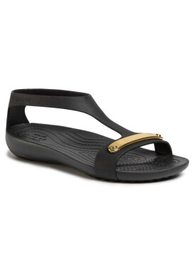 Crocs Сандали Serena Metallic Bar Sdl W 206421 Gold/Black - Mera.bg