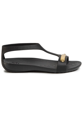 Crocs Сандали Serena Metallic Bar Sdl W 206421 Gold/Black - Mera.bg