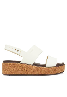 Crocs Сандали Brooklyn Cork Low Wedge 211144 Екрю - Mera.bg