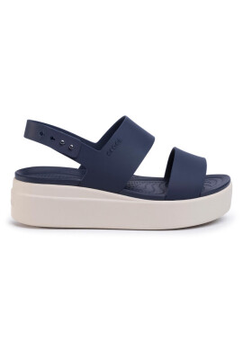 Crocs Сандали Brooklyn Low Wedge W 206453 Navy/Stucco - Mera.bg