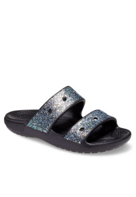 Crocs Чехли Classic Glitter Sandal Kids 207788 Черен - Mera.bg