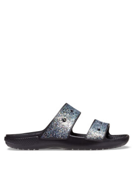 Crocs Чехли Classic Glitter Sandal Kids 207788 Черен - Mera.bg