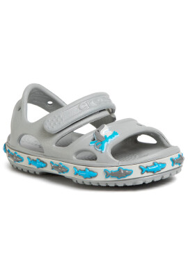 Crocs Сандали Fl Shark Band Sandal B 206365 Light Grey - Mera.bg
