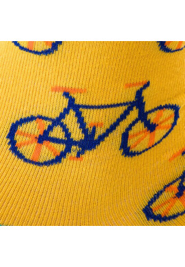 Cup of Sox Дълги чорапи unisex Epickie Rowerowe Dyrdymałki A Жълт - Mera.bg