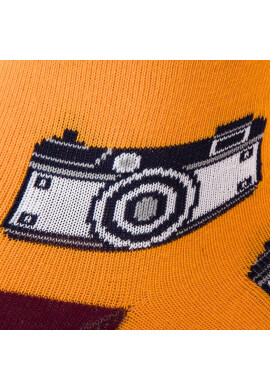 Cup of Sox Дълги чорапи unisex Foto SOXy Klawe Że Hej! B Оранжев - Mera.bg