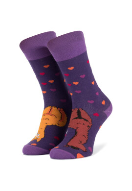 Cup of Sox Дълги чорапи unisex Lamy Co Nie Robią Dramy Виолетов - Mera.bg