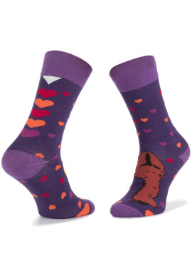 Cup of Sox Дълги чорапи unisex Lamy Co Nie Robią Dramy Виолетов - Mera.bg