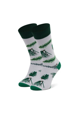 Cup of Sox Дълги чорапи unisex Leśny Odświeżacz Choinki Białe - Mera.bg