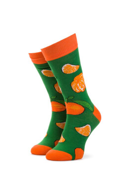 Cup of Sox Дълги чорапи unisex MandarynkoveLove Зелен - Mera.bg