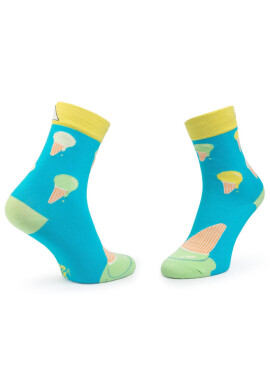 Cup of Sox Дълги чорапи unisex Przełam lody B Niebieskie Цветен - Mera.bg