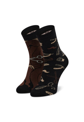Cup of Sox Дълги чорапи unisex Przycięte Kędziory Черен - Mera.bg