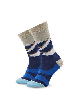Curator Socks Дълги чорапи unisex Wave Цветен - Mera.bg