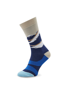 Curator Socks Дълги чорапи unisex Wave Цветен - Mera.bg
