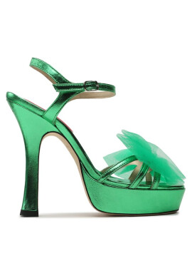 Custommade Сандали Arlina Metallic Bow 999624047 Зелен - Mera.bg