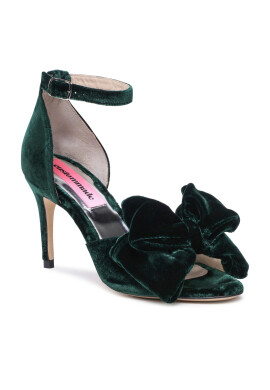Custommade Сандали Marita Velvet 998620031 Зелен - Mera.bg