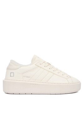 D.A.T.E. Сникърси Hill Low Fur Platform W431-HPF-MN Екрю - Mera.bg