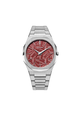 D1 Milano Часовник D1-UTBJ33 Silver/Red - Mera.bg