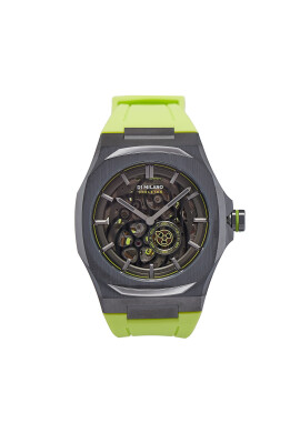 D1 Milano Часовник Slice Lime Skeleton Rubber SKRJ15 Зелен - Mera.bg