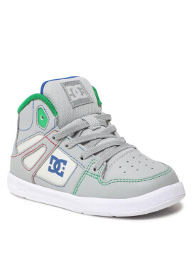 DC Сникърси Pure High-Top ADTS700060 Grey/Red XSSR - Mera.bg