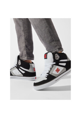 DC Сникърси Pure High-Top Wc ADYS400043 Black/White/Red (Xkwr) - Mera.bg