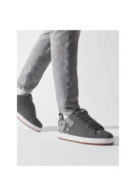 DC Сникърси Court Graffik 300529 Dark Grey/White GW1 - Mera.bg