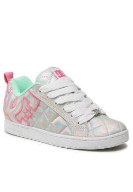 DC Сникърси Court Graffik S 301043 White/Metallic Silve WMP - Mera.bg