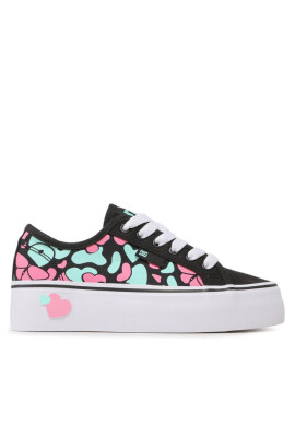 DC Сникърси Manual Platform ADJS300280 Black/Crazy Pink/Tur BPQ - Mera.bg
