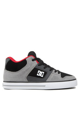 DC Сникърси Pure Mid ADYS400082 Black/Grey/Red (BYR) - Mera.bg