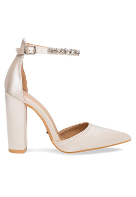 DeeZee Обувки на ток Agapi KL-HT93996-A10 Бежов - Mera.bg