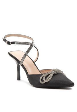 DeeZee Сандали ZALF36050-5A Black Satin - Mera.bg