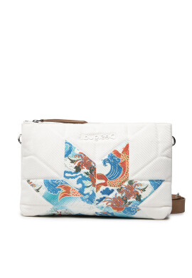 Desigual Дамска чанта 22SAXA36 Бял - Mera.bg