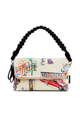 Desigual Дамска чанта 23SAXA87 Екрю - Mera.bg