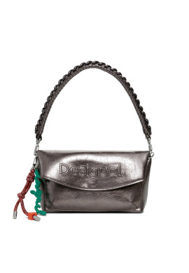 Desigual Дамска чанта Half Logo Trokel 25WAXPAQ Кафяв - Mera.bg