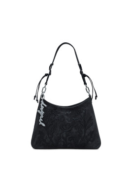 Desigual Дамска чанта Romeo Floral Total Bl 25WAXP40 Черен - Mera.bg