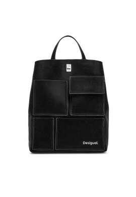 Desigual Раница Back Pocket Face Sumy 24WAKP35 Черен - Mera.bg
