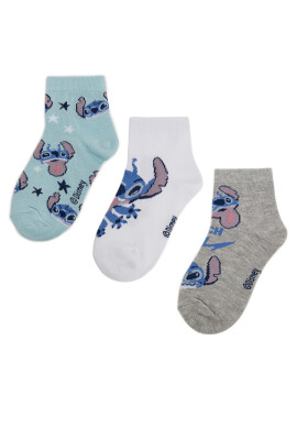 Disney Classics Дълги чорапи ACCCS-SS25-349DCLS(3-PACK) Бял - Mera.bg