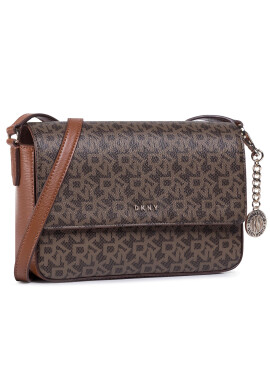 DKNY Дамска чанта Bryant Md Flap Xbody R82EJ467 Кафяв - Mera.bg
