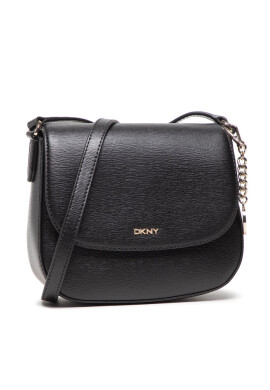 DKNY Дамска чанта Bryant Saddle Bag R21E3R75 Blk/Gold - Mera.bg